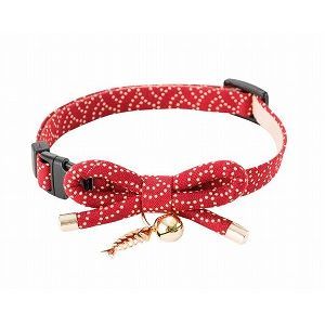 ZEN Fish Charm Cat Collar <br>(Red)