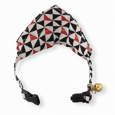 Ninja Cat Bandana Collar (Black)