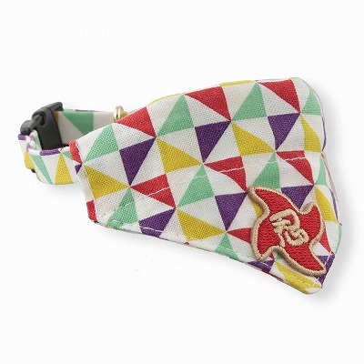 Ninja Cat Bandana Collar (Yellow)