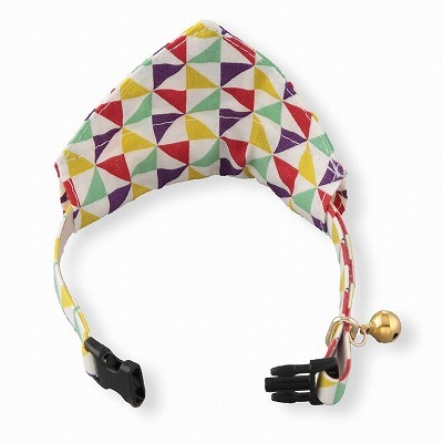 Ninja Cat Bandana Collar (Yellow)