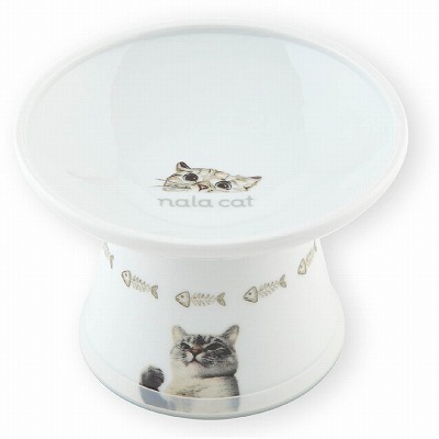 Necoichi - Raised Cat Food Bowl Large (Limited Edition Sakura 2022) -  Katzenworld Shop